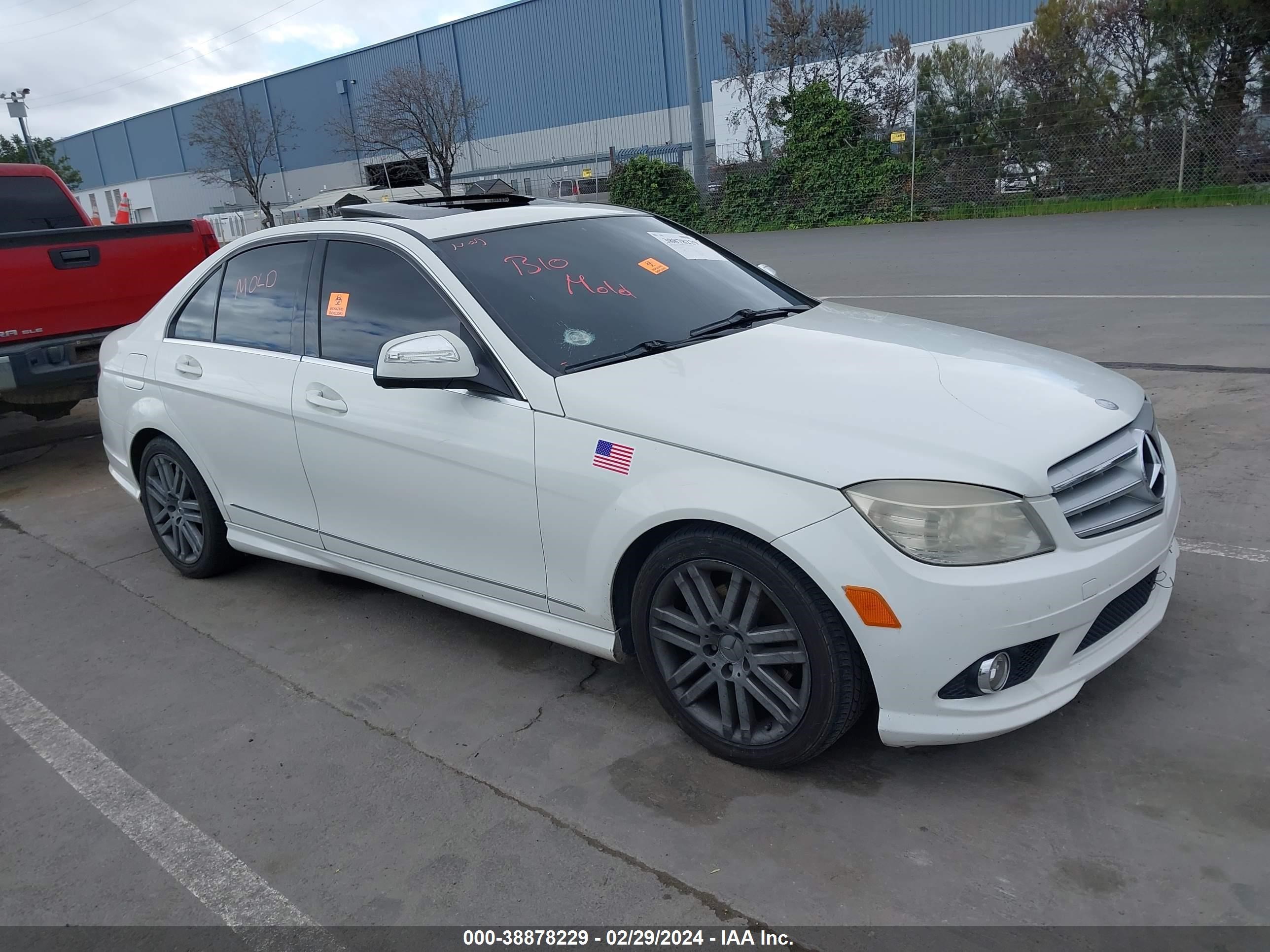 mercedes-benz c-klasse 2008 wddgf54x18r030087