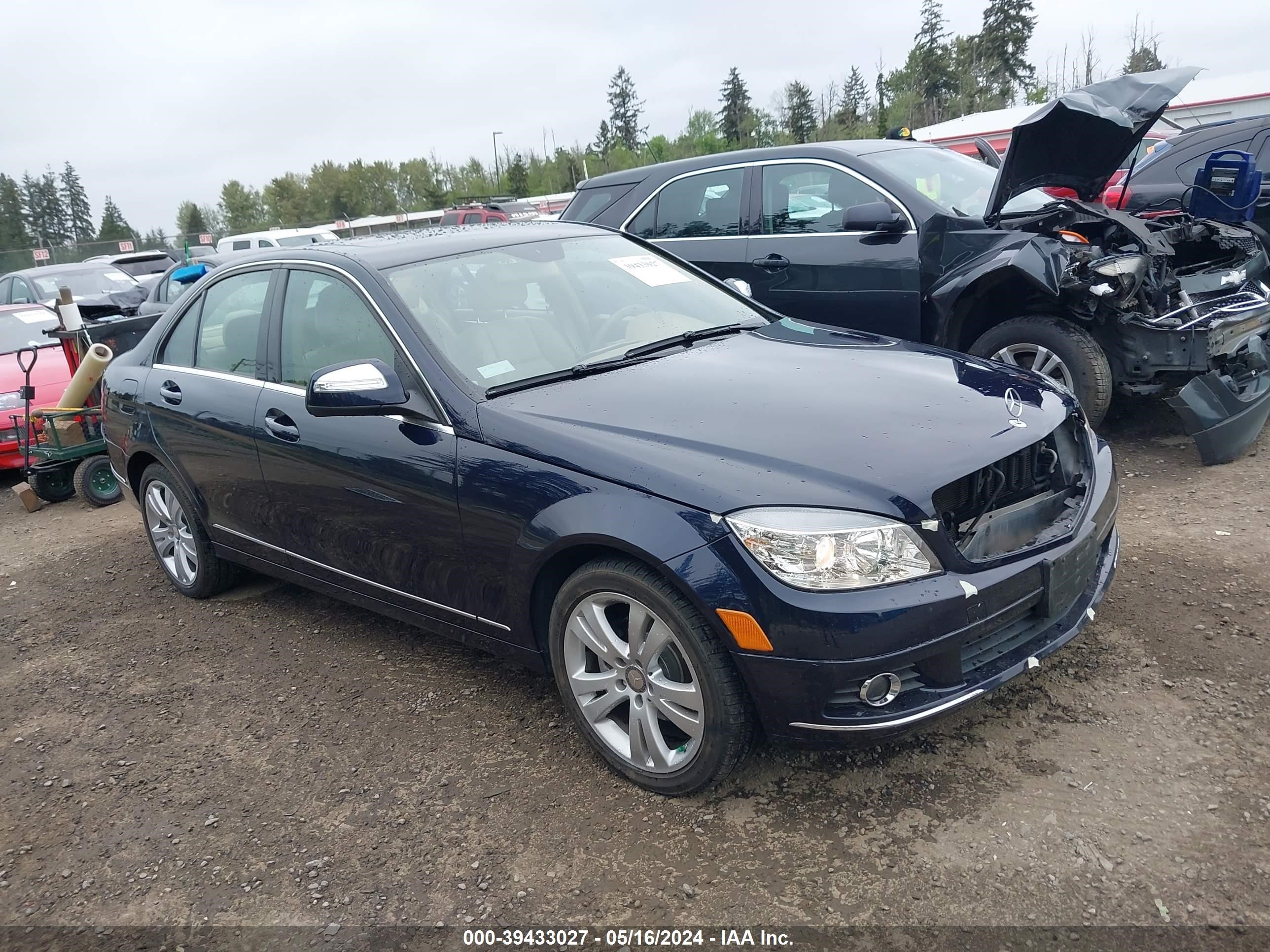 mercedes-benz c-klasse 2008 wddgf54x28r018076