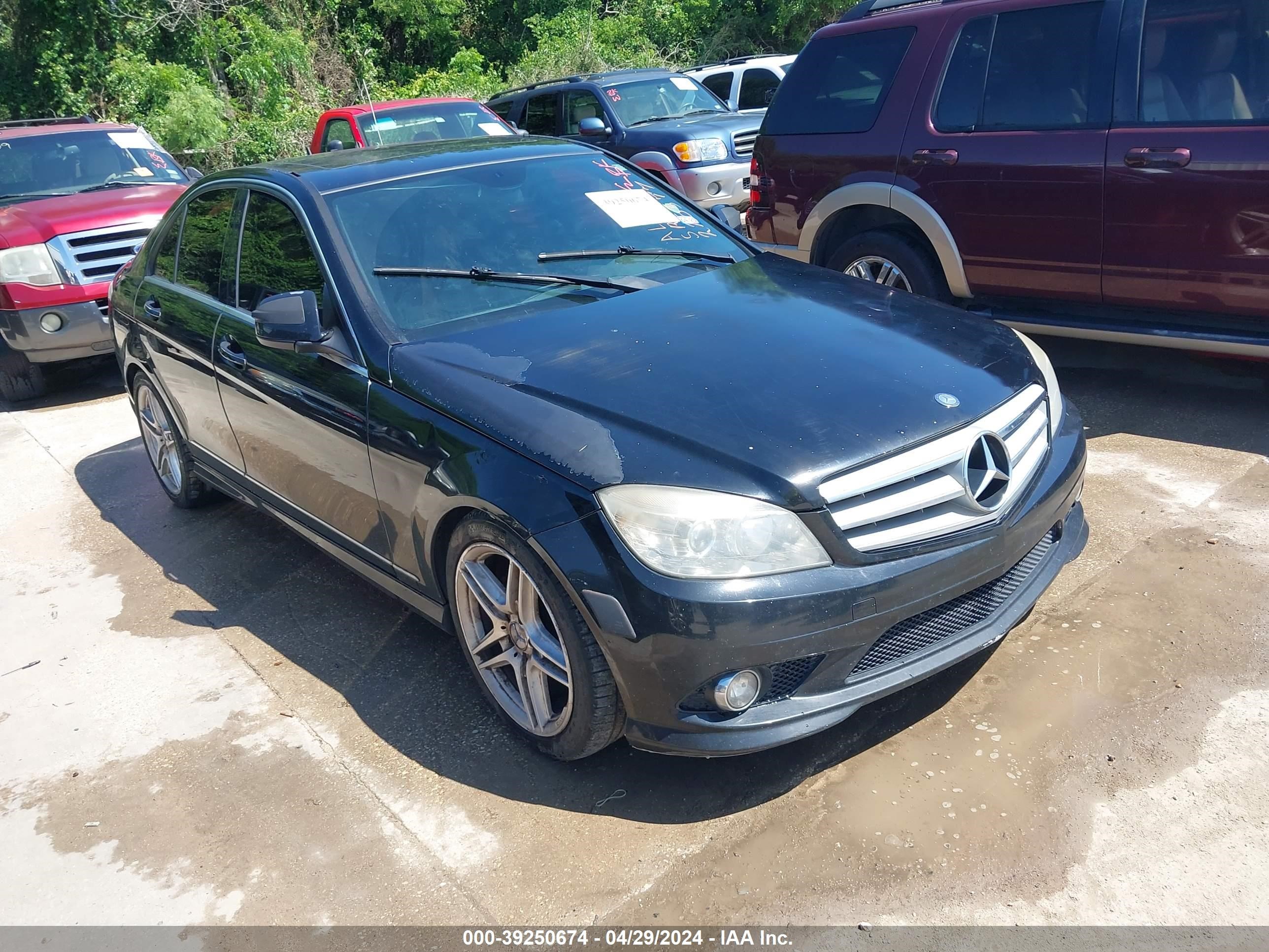 mercedes-benz c-klasse 2009 wddgf54x39f225577