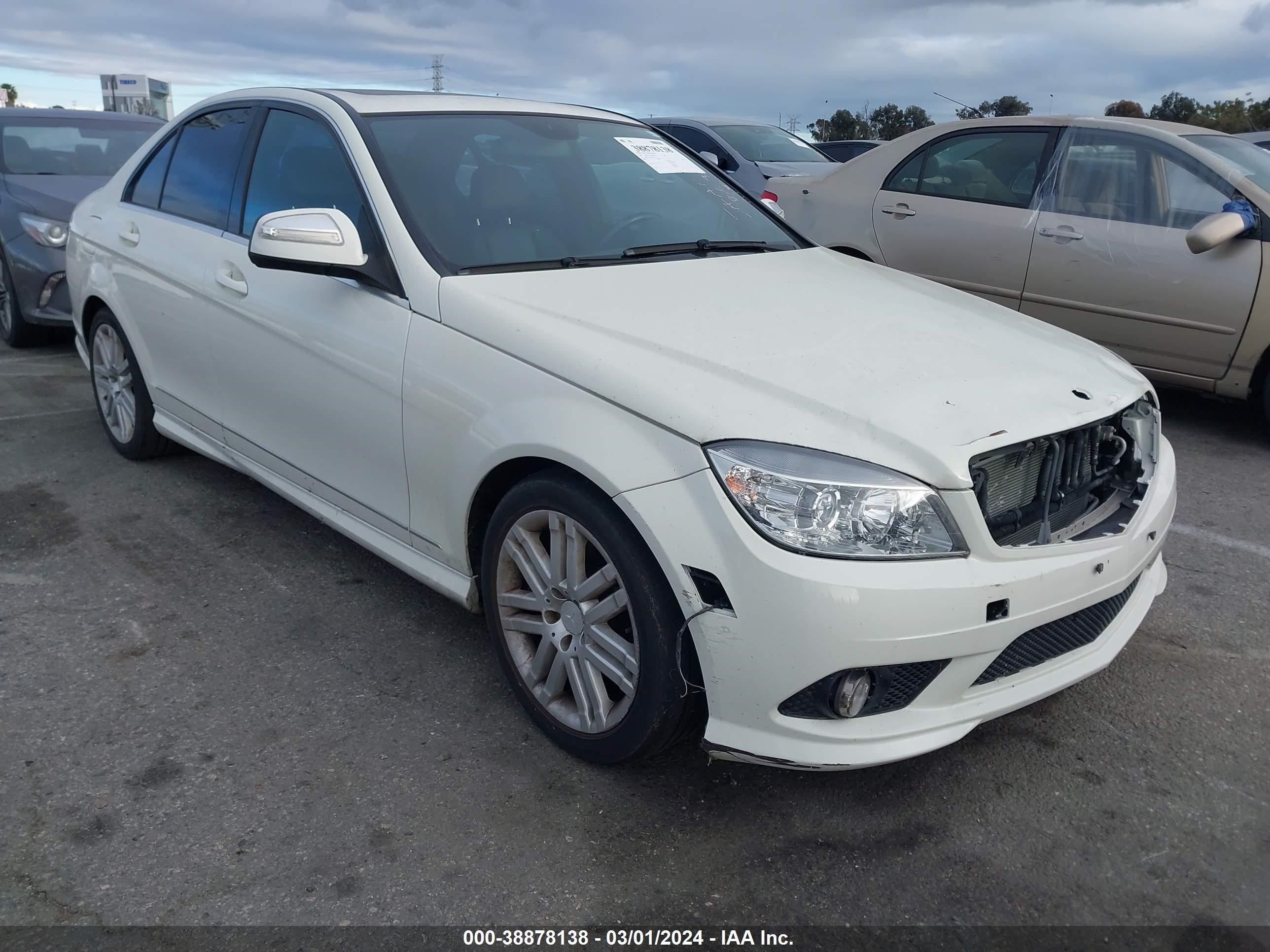 mercedes-benz c-klasse 2009 wddgf54x39f241830