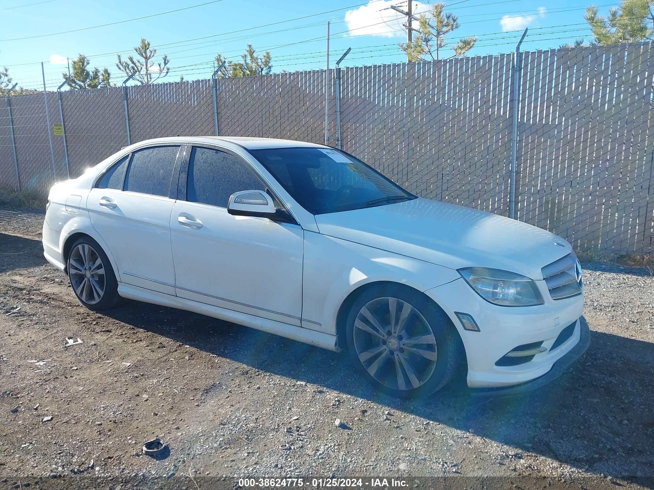 mercedes-benz c-klasse 2009 wddgf54x39r049659