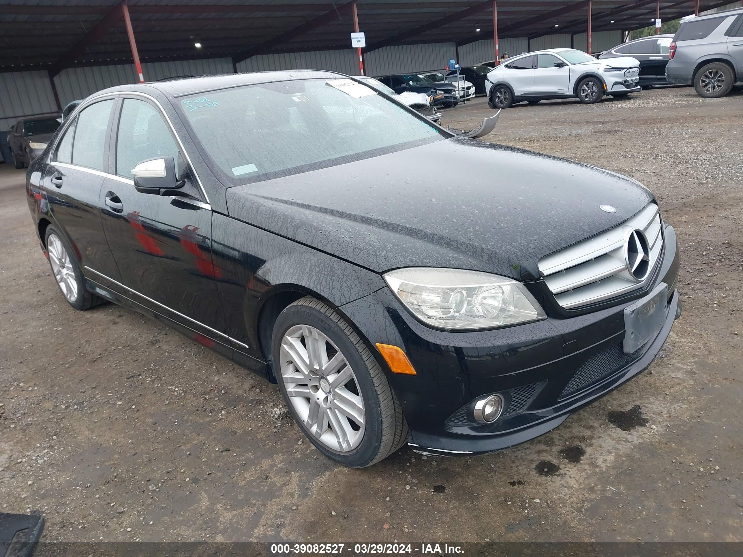 mercedes-benz c 300 2008 wddgf54x68f073101