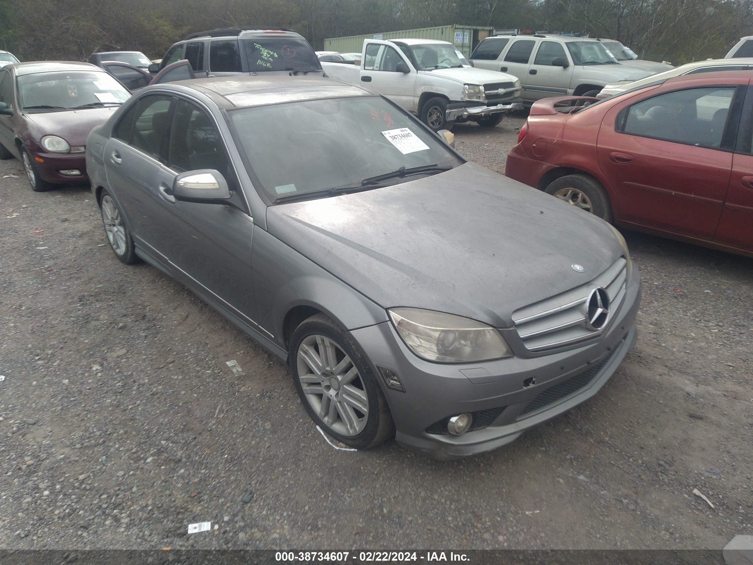 mercedes-benz c-klasse 2008 wddgf54x78f066514