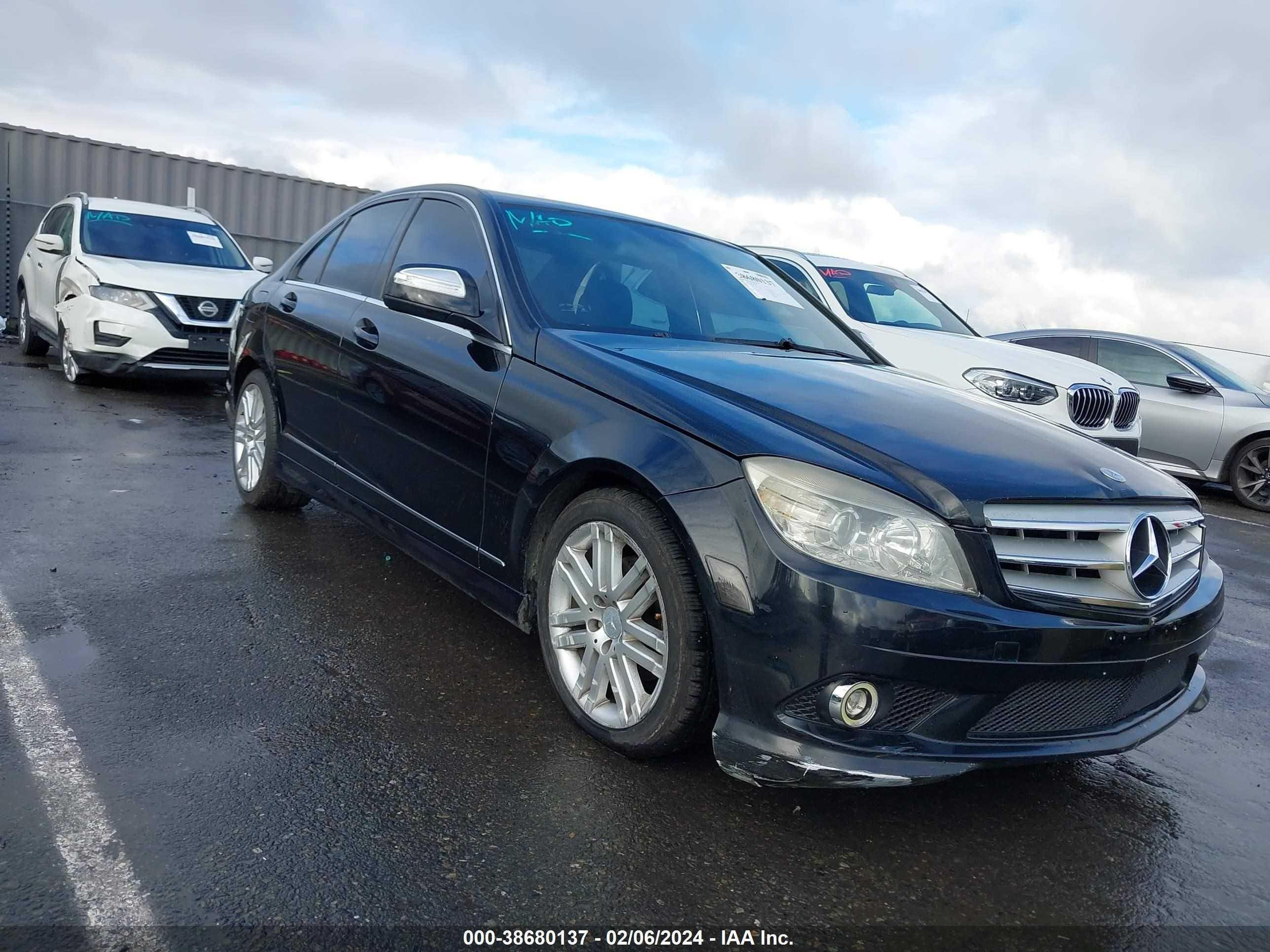 mercedes-benz c-klasse 2009 wddgf54x79r073396