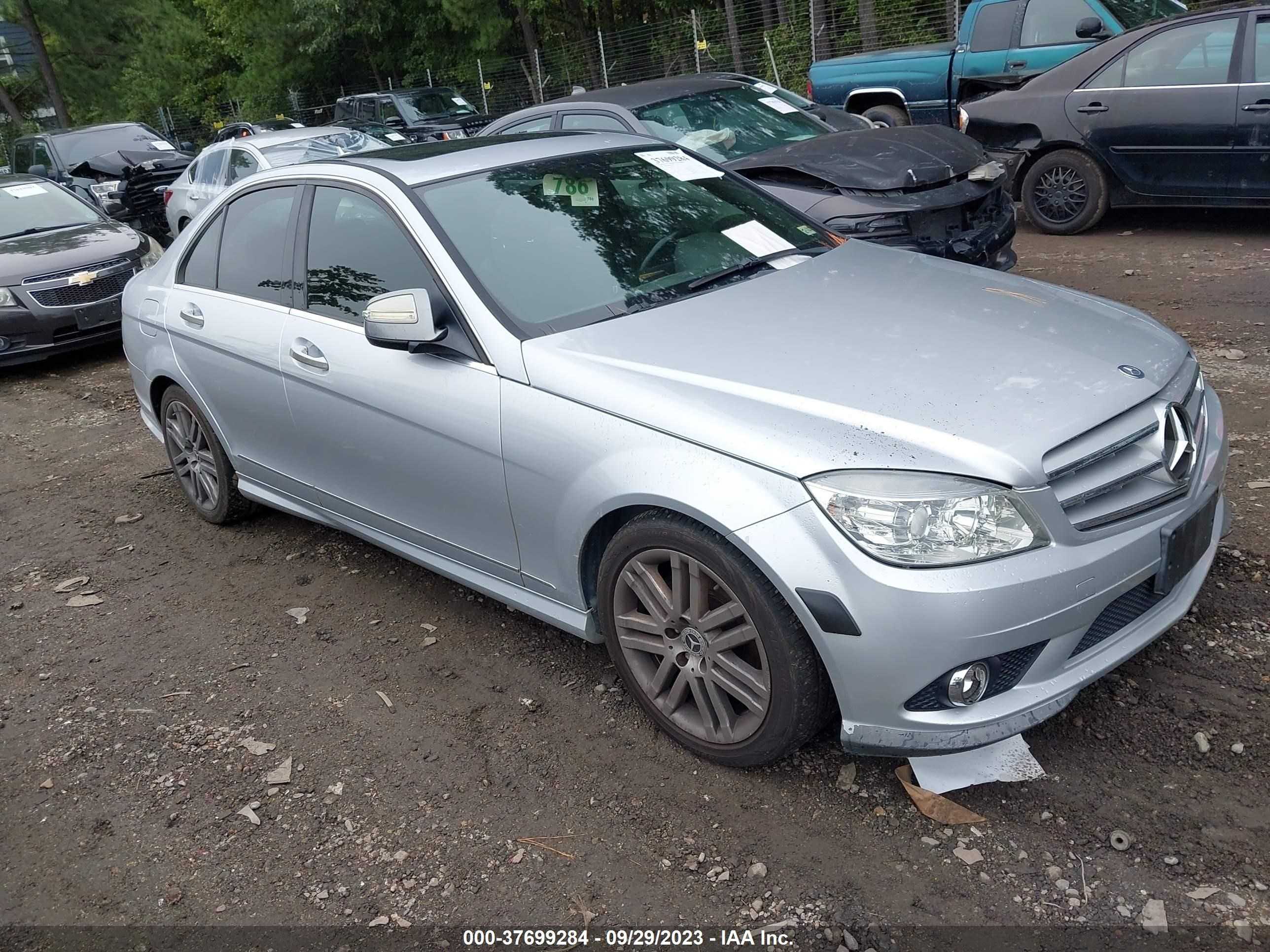 mercedes-benz c-klasse 2008 wddgf54x88r032774