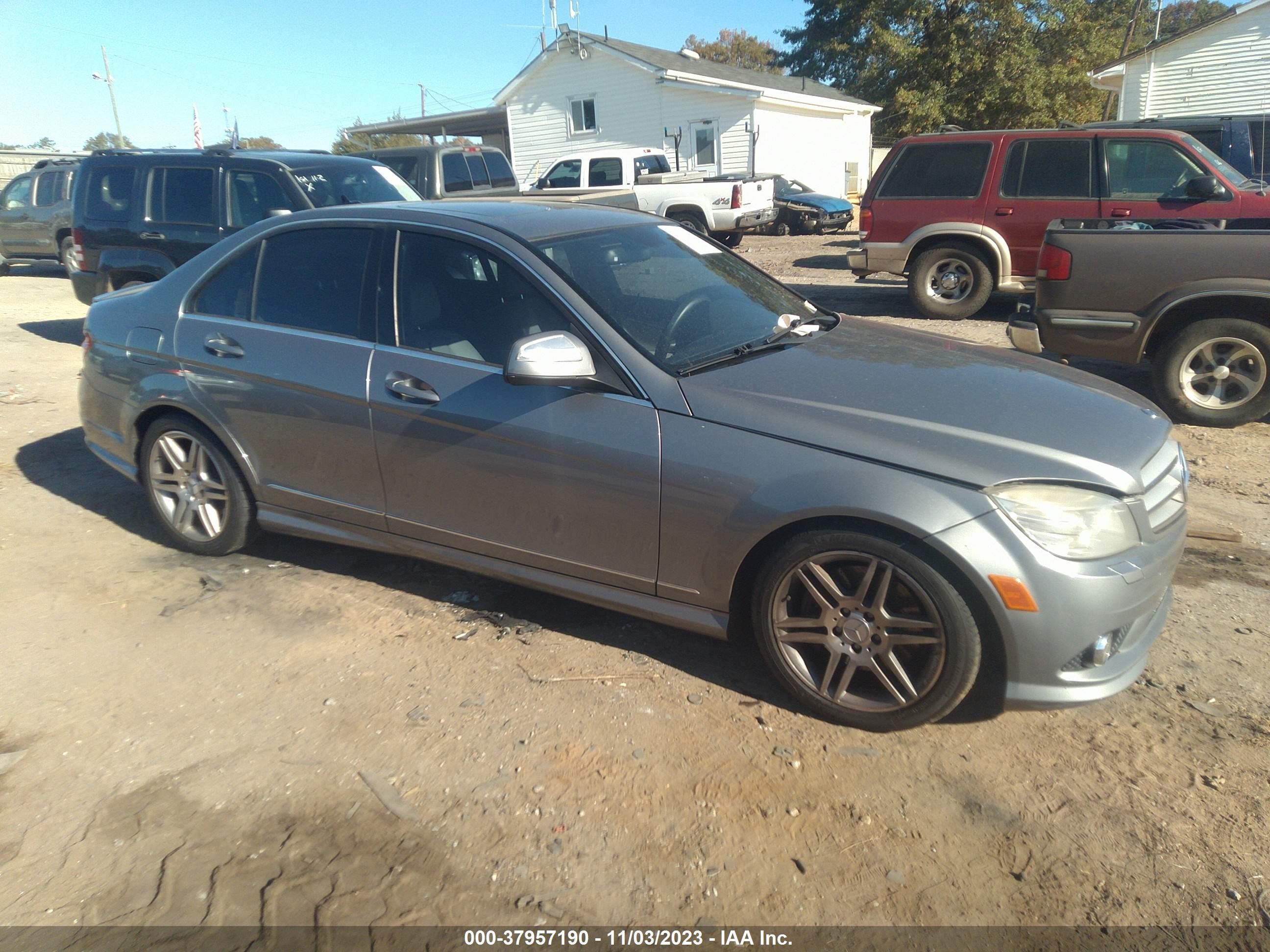 mercedes-benz c-klasse 2008 wddgf56x38r037460