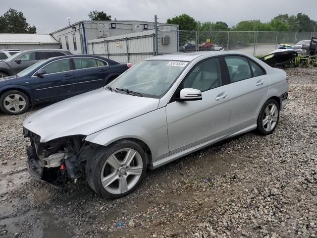 mercedes-benz c-class 2010 wddgf5eb2ar107428