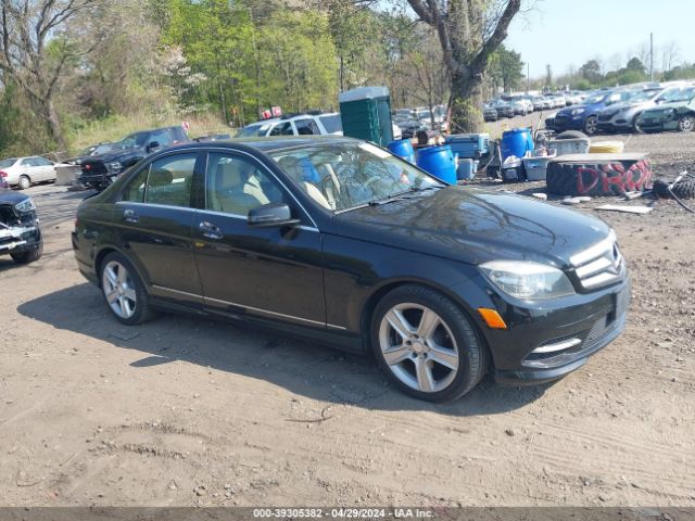 mercedes-benz c 300 2011 wddgf5eb8br155064