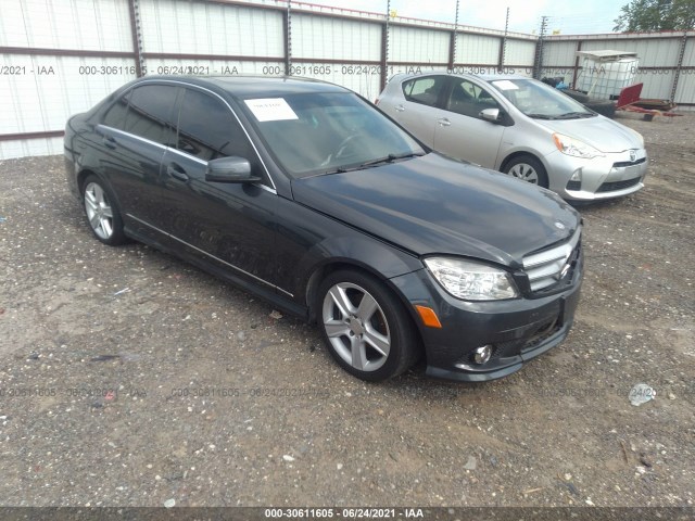 mercedes-benz c-class 2010 wddgf5eb9ar111203