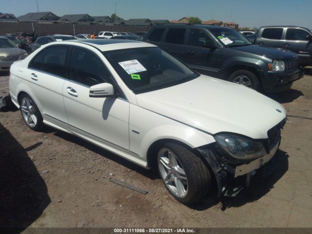 mercedes-benz c-class 2012 wddgf5hb2ca718668