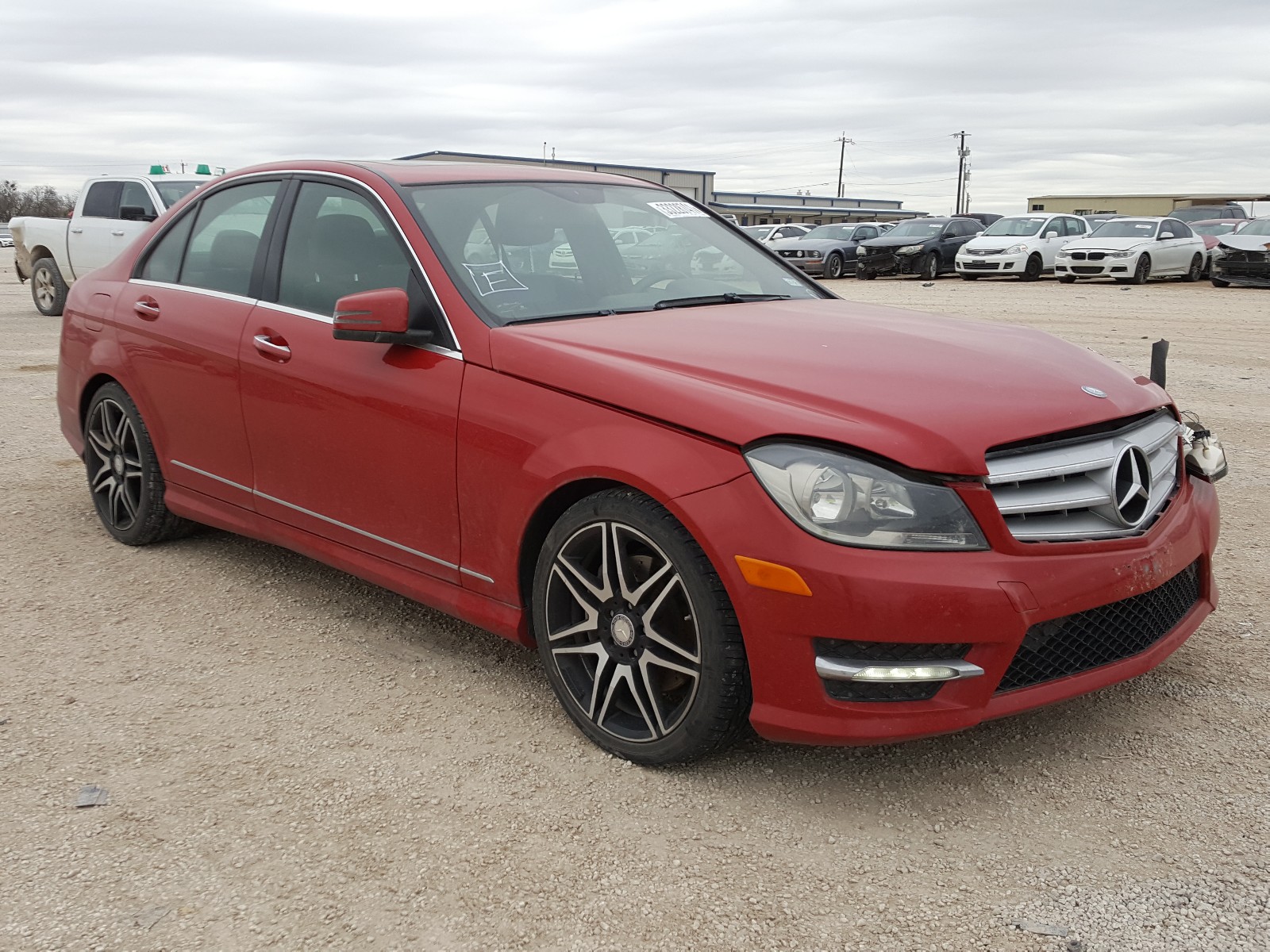 mercedes-benz c 350 2013 wddgf5hb7da763901