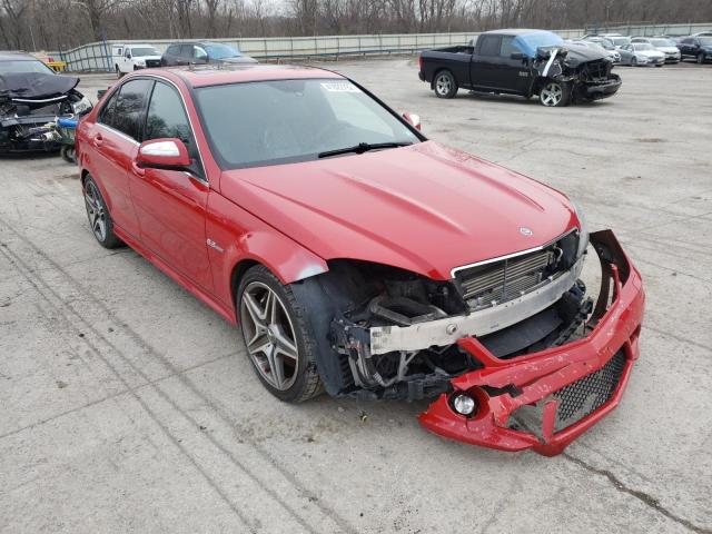 mercedes-benz c 63 amg 2009 wddgf77x19f235239