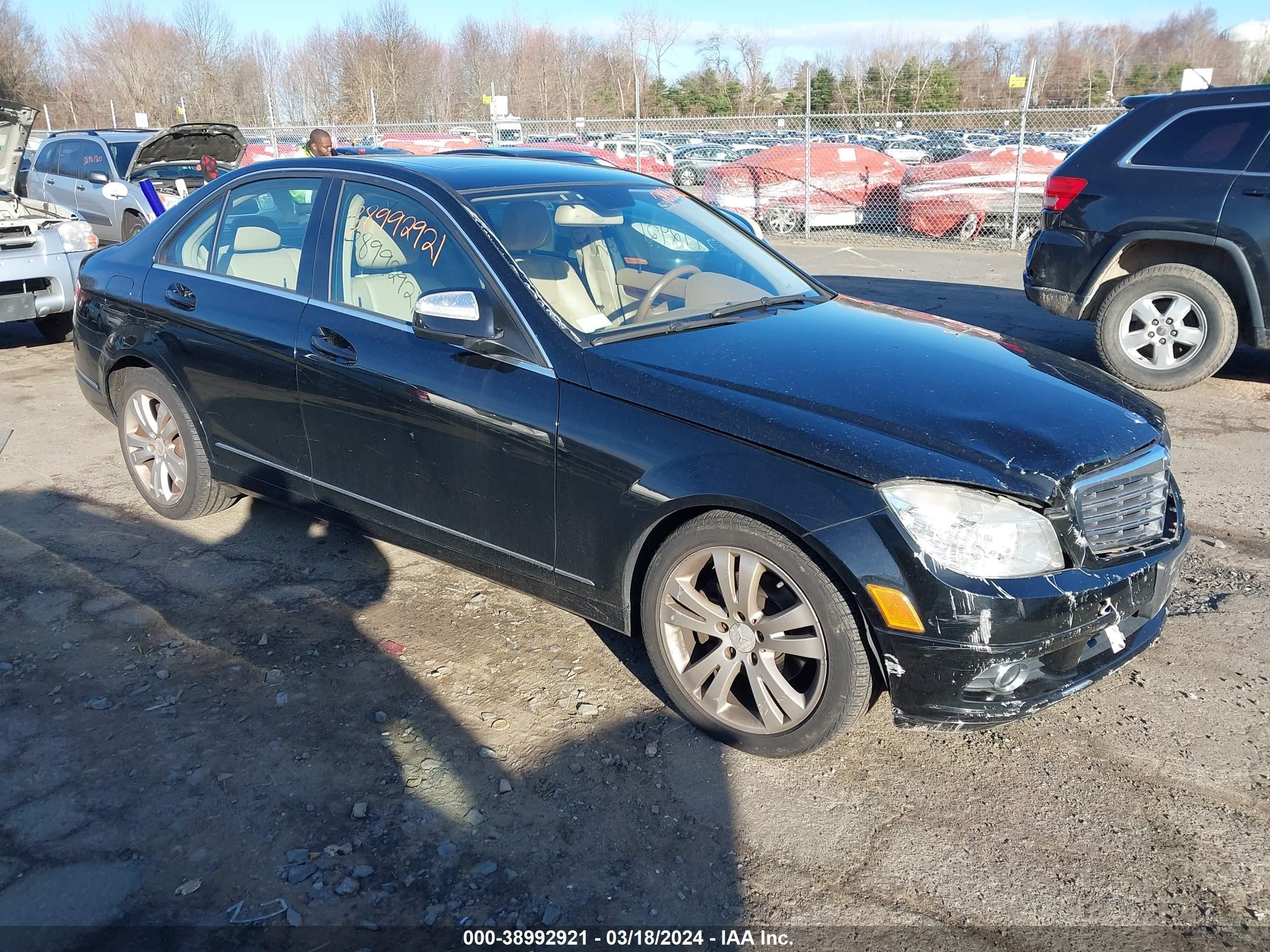 mercedes-benz c-klasse 2008 wddgf81x08f195426