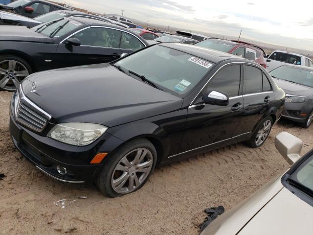 mercedes-benz c-class 2009 wddgf81x19f203292