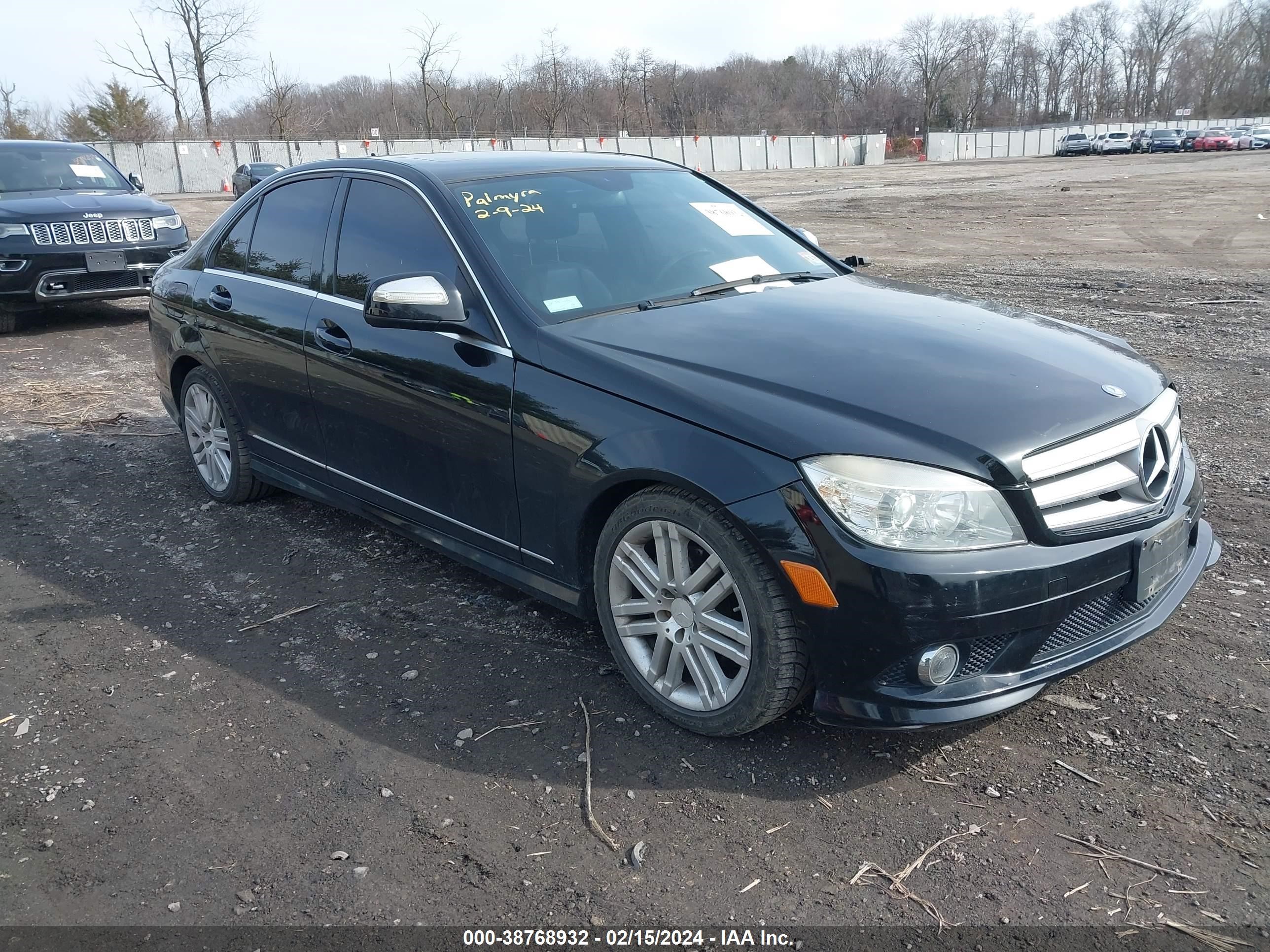 mercedes-benz c-klasse 2009 wddgf81x29f208369