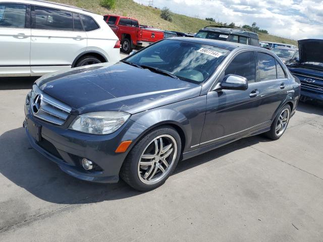 mercedes-benz c-class 2009 wddgf81x49r081638