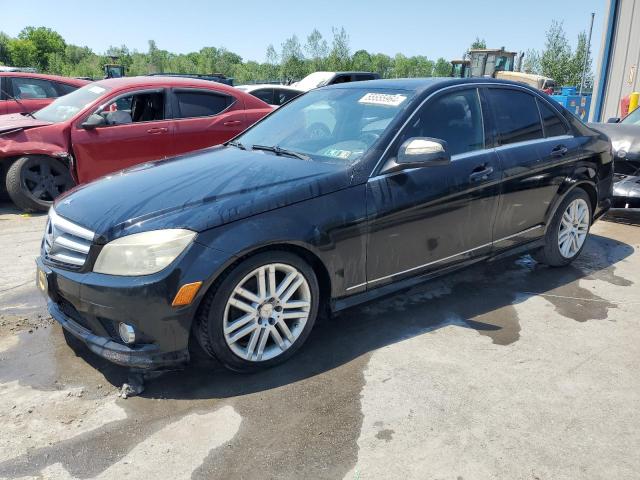 mercedes-benz c-class 2009 wddgf81x69r079079