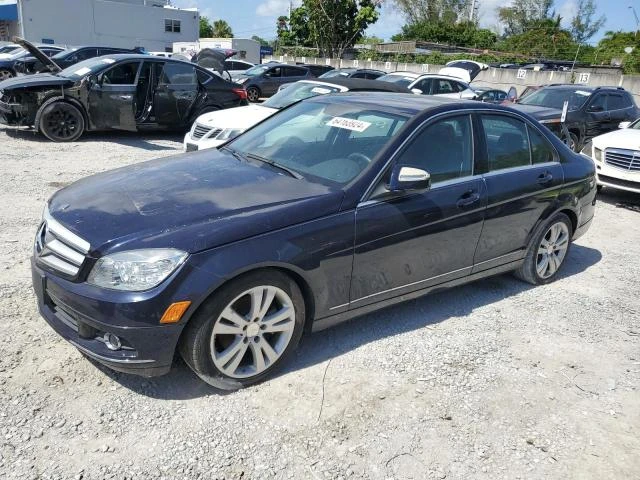 mercedes-benz c 300 4mat 2009 wddgf81x89f201054