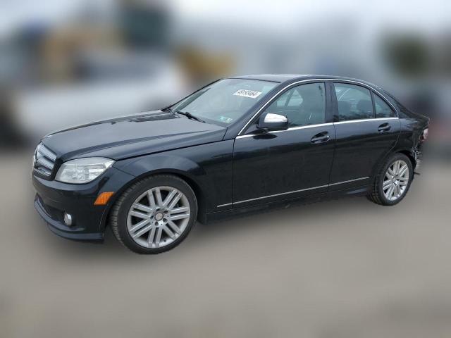 mercedes-benz c-class 2009 wddgf81x89f277664