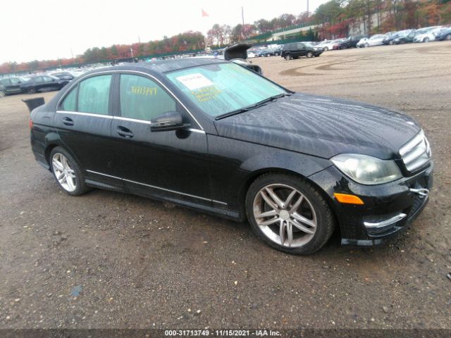 mercedes-benz c-class 2013 wddgf8ab1dr251094