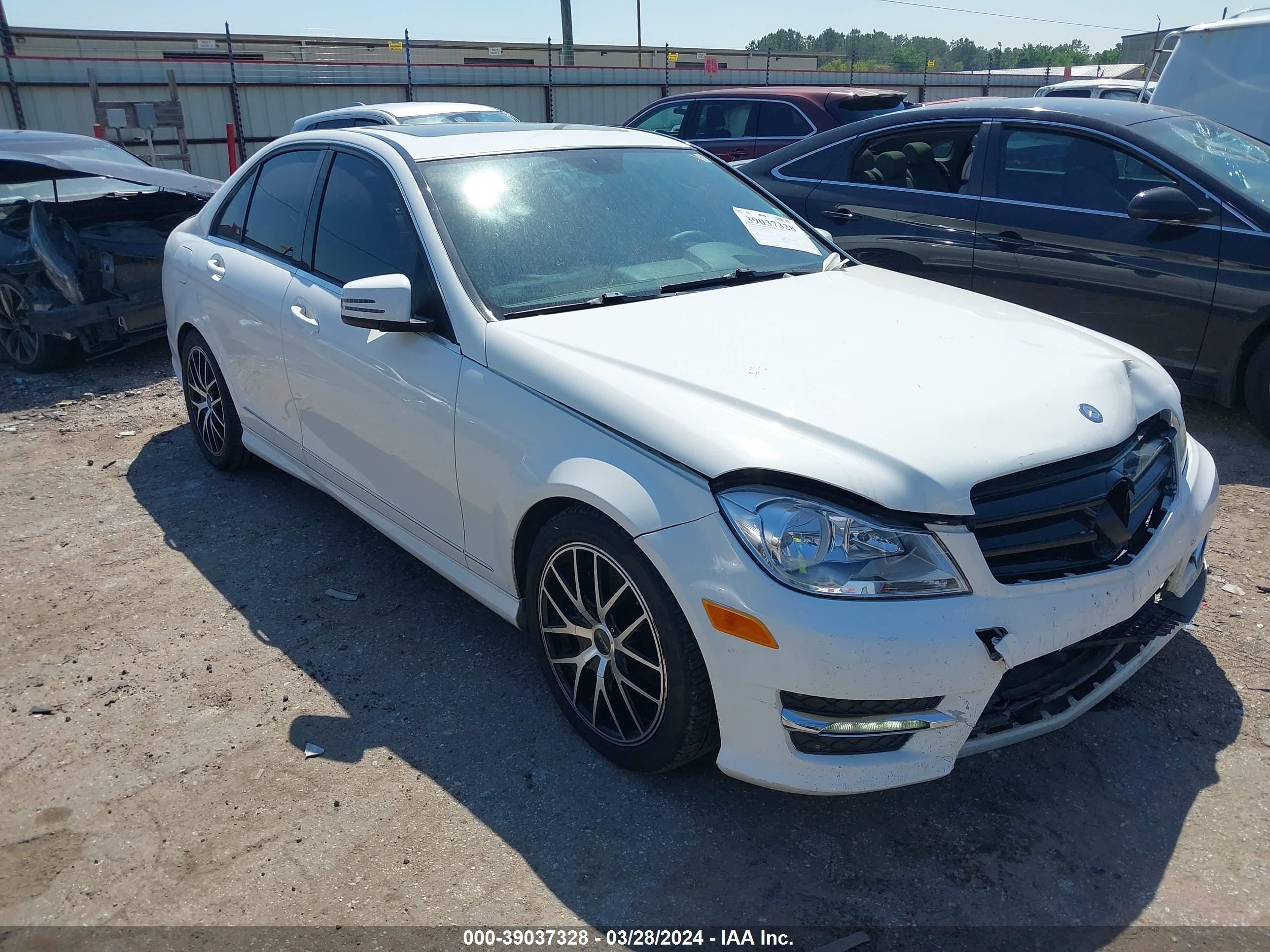 mercedes-benz c-klasse 2013 wddgf8ab7dr299957