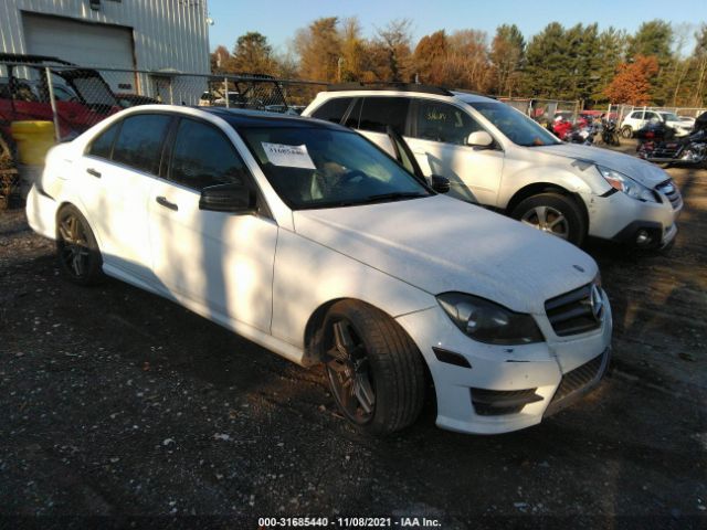 mercedes-benz c-class 2014 wddgf8ab7eg254563