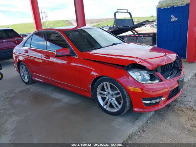 mercedes-benz c-class 2014 wddgf8ab7er310098