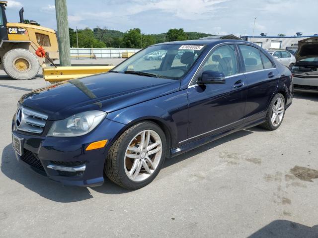 mercedes-benz c 300 4mat 2013 wddgf8ab9dr255359