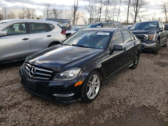 mercedes-benz c 300 4mat 2014 wddgf8ab9er311236