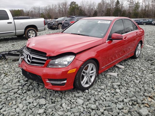 mercedes-benz c 300 4mat 2014 wddgf8ab9er315206