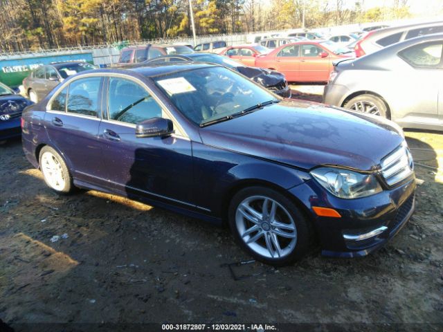 mercedes-benz c-class 2013 wddgf8abxda789081