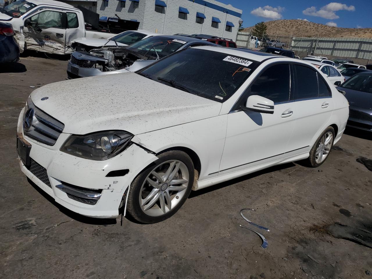 mercedes-benz c-klasse 2013 wddgf8abxdg070684