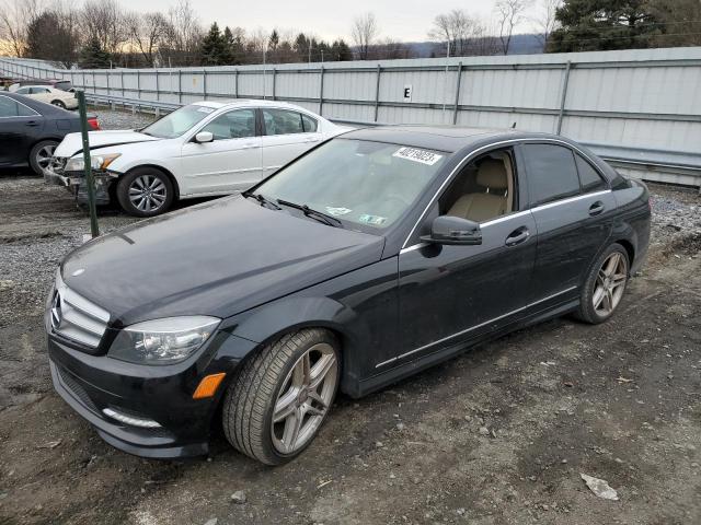 mercedes-benz c 300 4mat 2011 wddgf8bb0ba500043