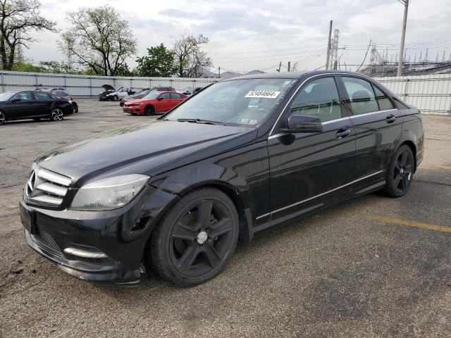 mercedes-benz c-class 2011 wddgf8bb0br185584