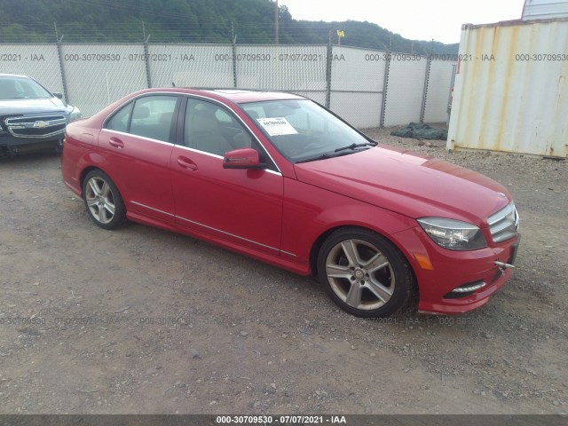 mercedes-benz c-class 2011 wddgf8bb1br146986