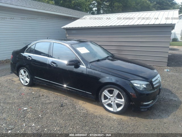 mercedes-benz c-class 2011 wddgf8bb1br158748