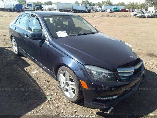 mercedes-benz c-class 2011 wddgf8bb1br168468