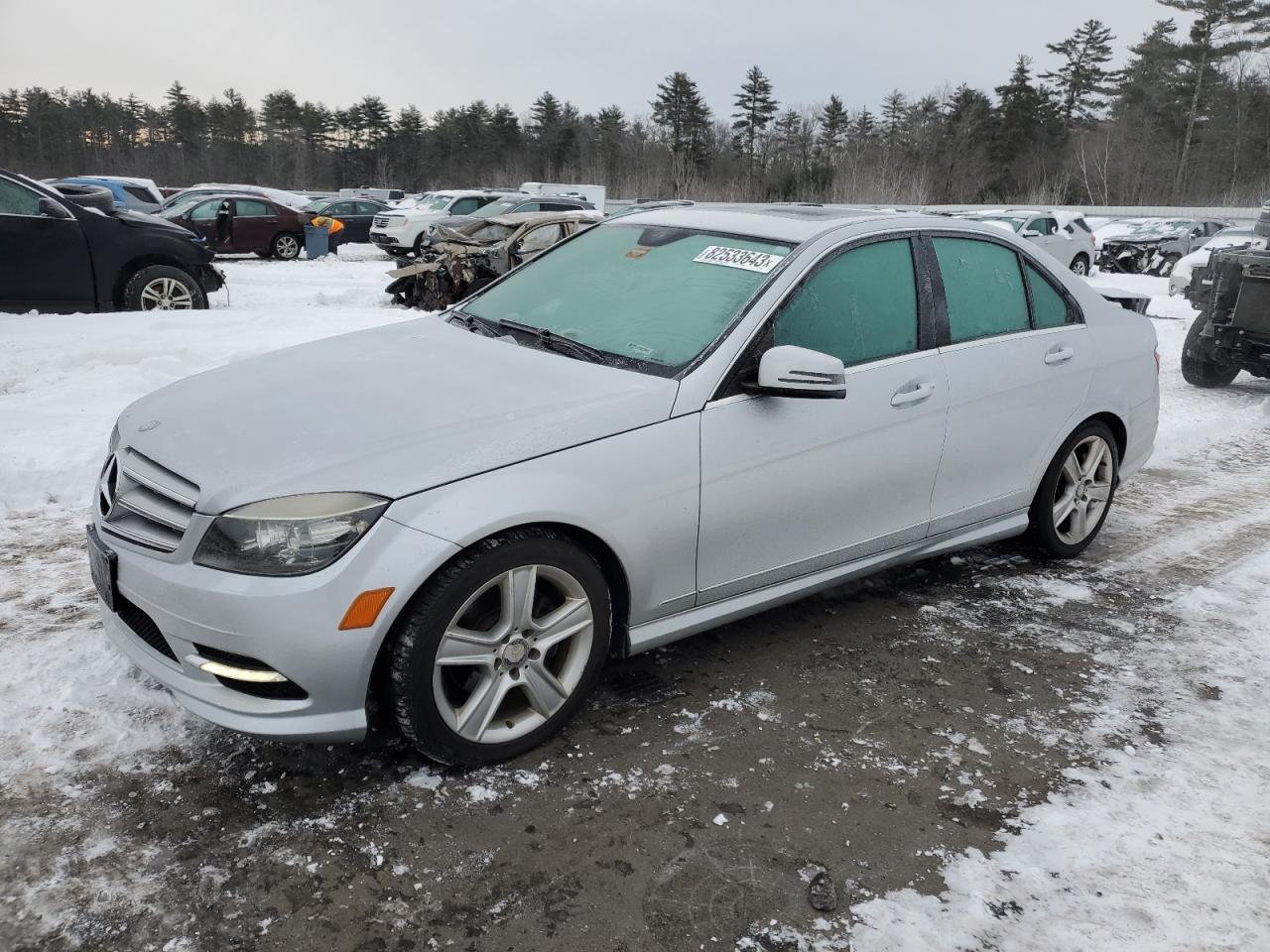 mercedes-benz c-klasse 2011 wddgf8bb4br146657