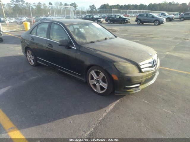 mercedes-benz c-class 2011 wddgf8bb5br133173