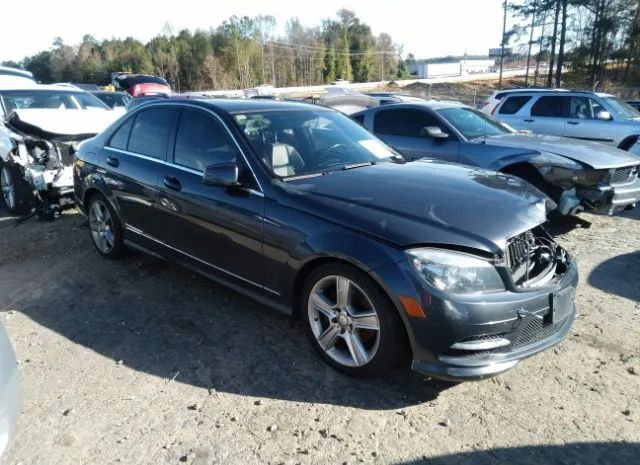 mercedes-benz c-class 2011 wddgf8bb6br158857