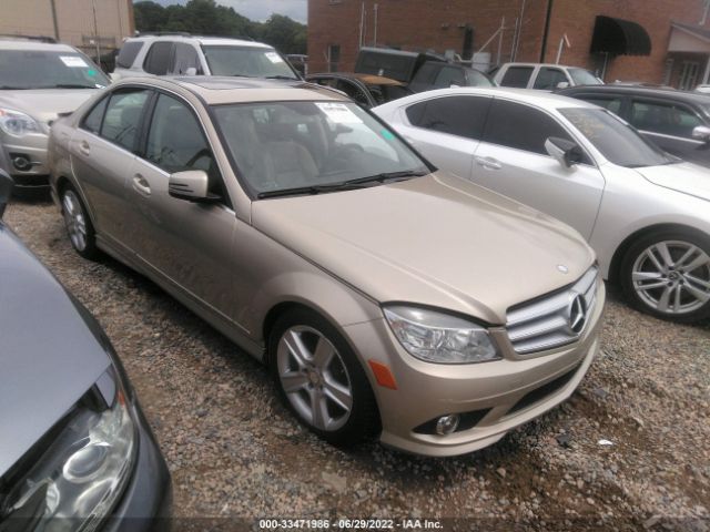 mercedes-benz c-class 2010 wddgf8bb9ar115158