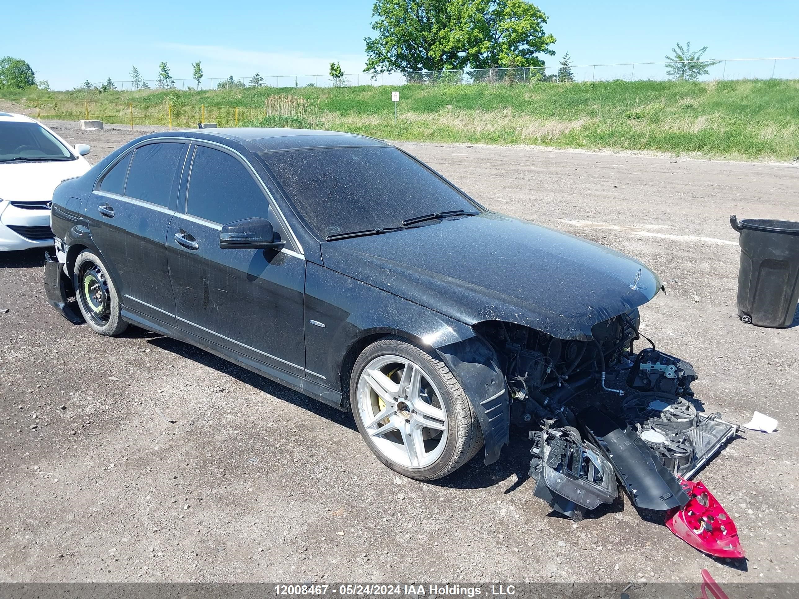 mercedes-benz c-klasse 2012 wddgf8jb3ca604173