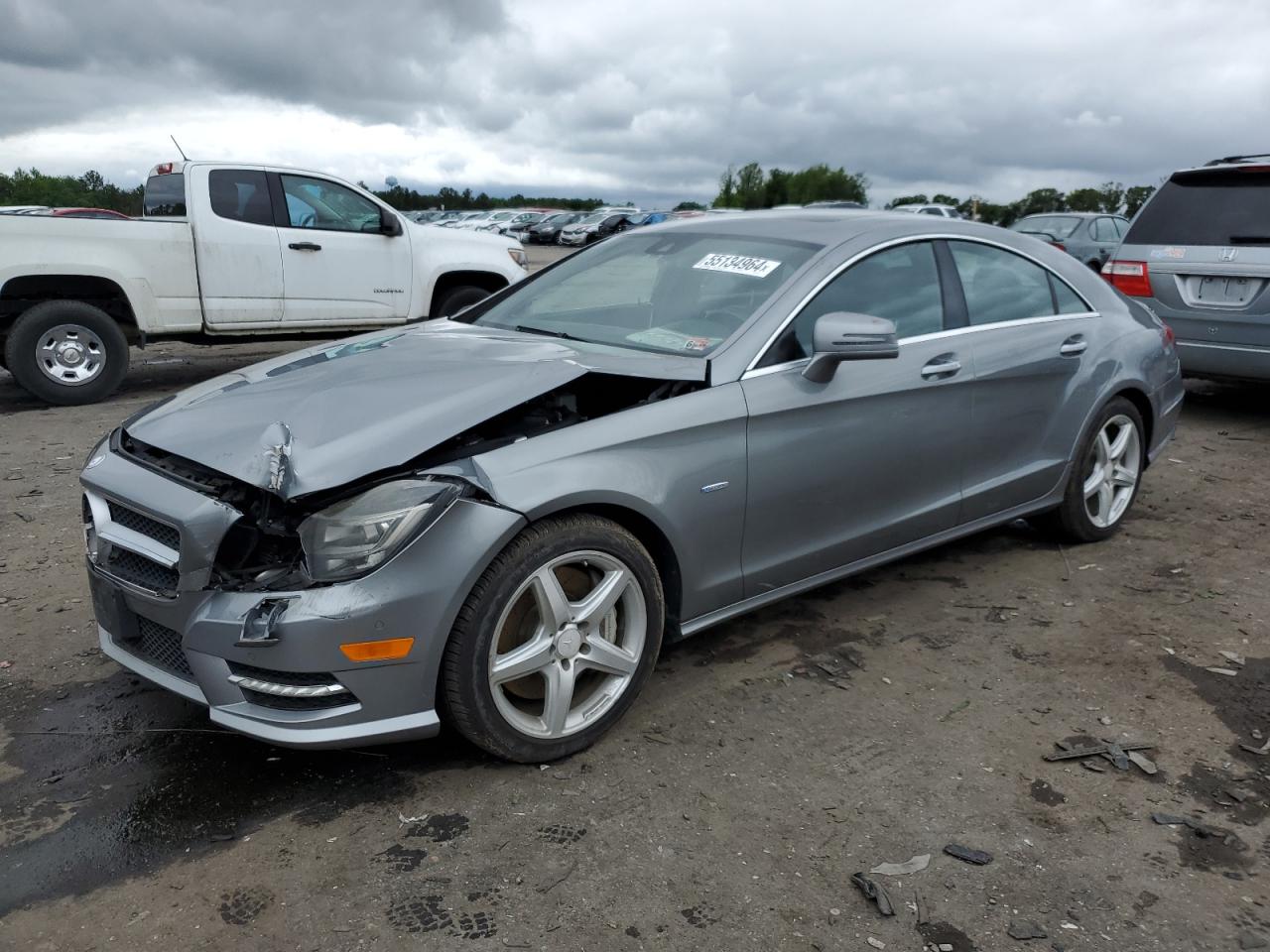 mercedes-benz cls-klasse 2012 wddlj9bb5ca024876