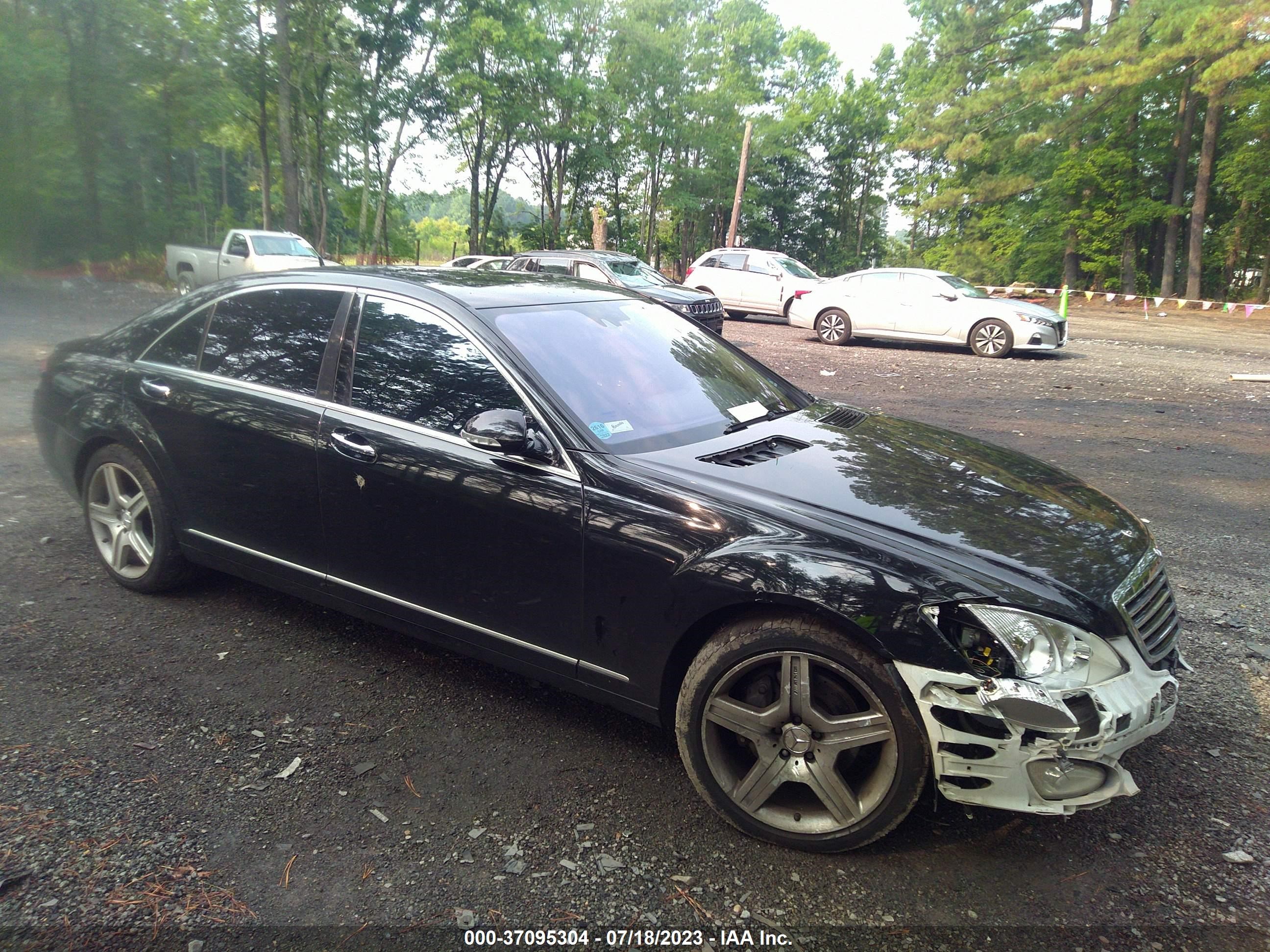 mercedes-benz s-klasse 2007 wddng71x07a013704