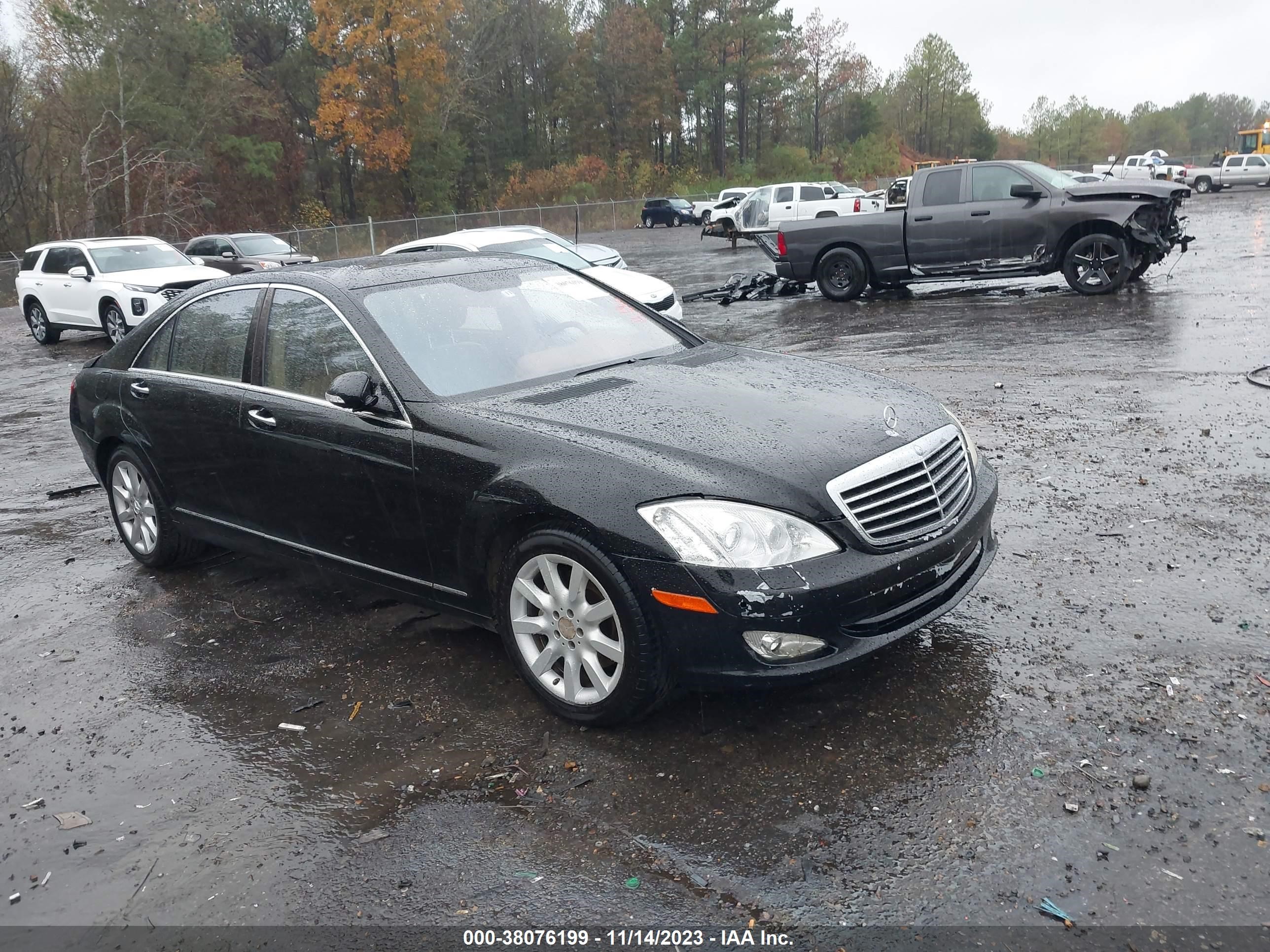 mercedes-benz s 550 2007 wddng71x47a018128