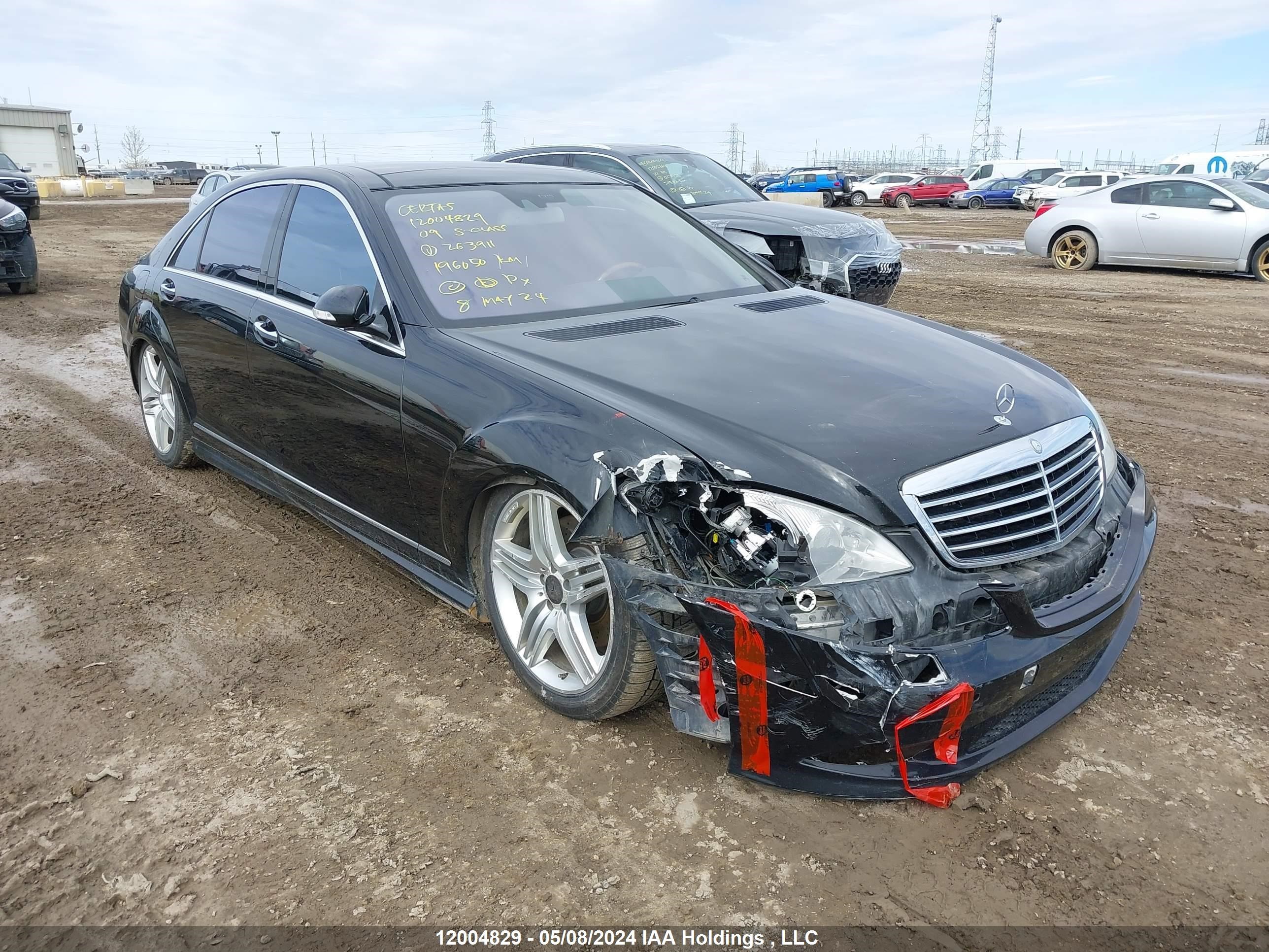 mercedes-benz s-klasse 2009 wddng86x39a263911