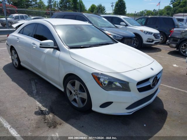 mercedes-benz cla 250 2018 wddsj4eb1jn653664