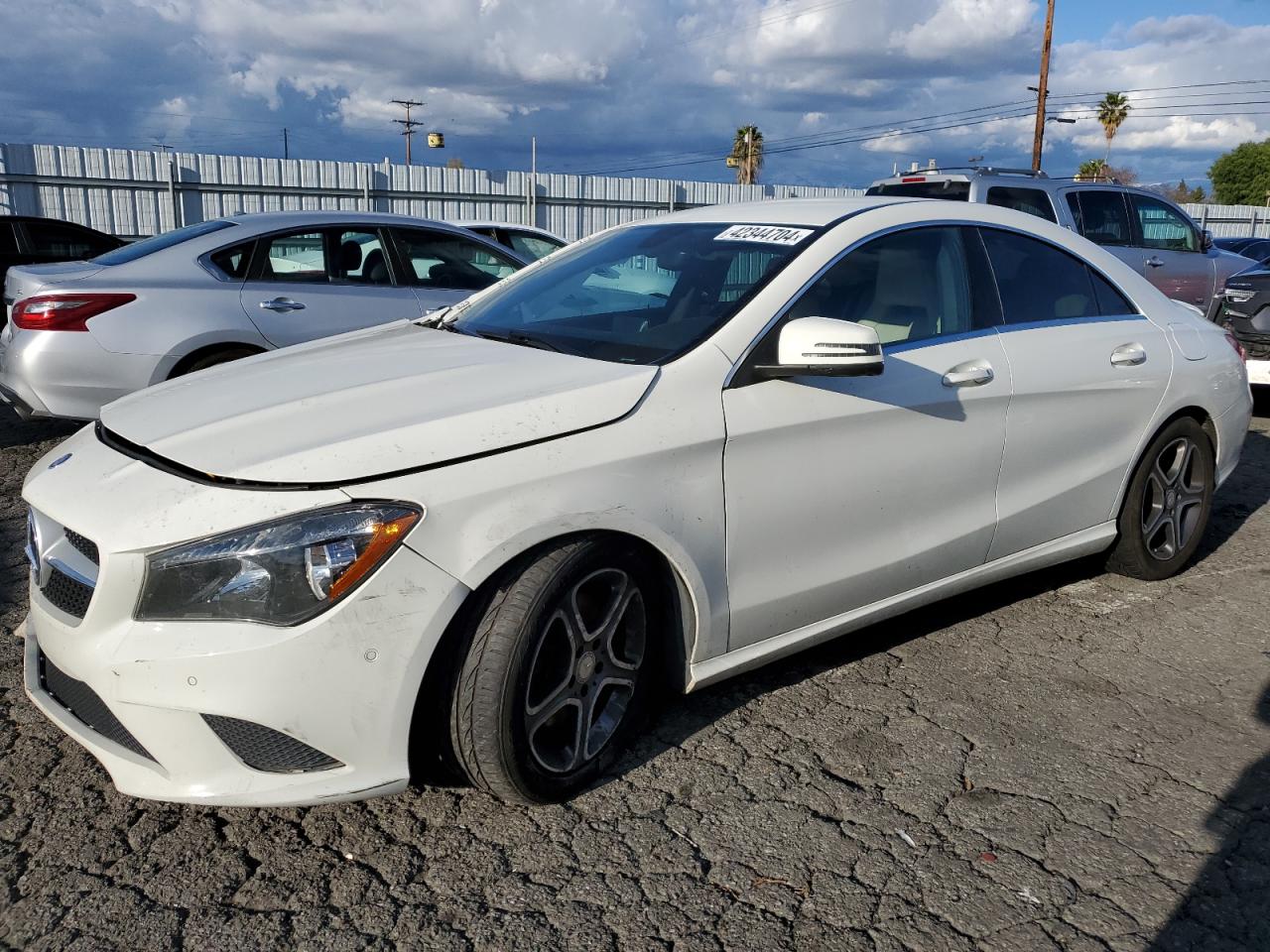 mercedes-benz cla-klasse 2014 wddsj4eb4en053503