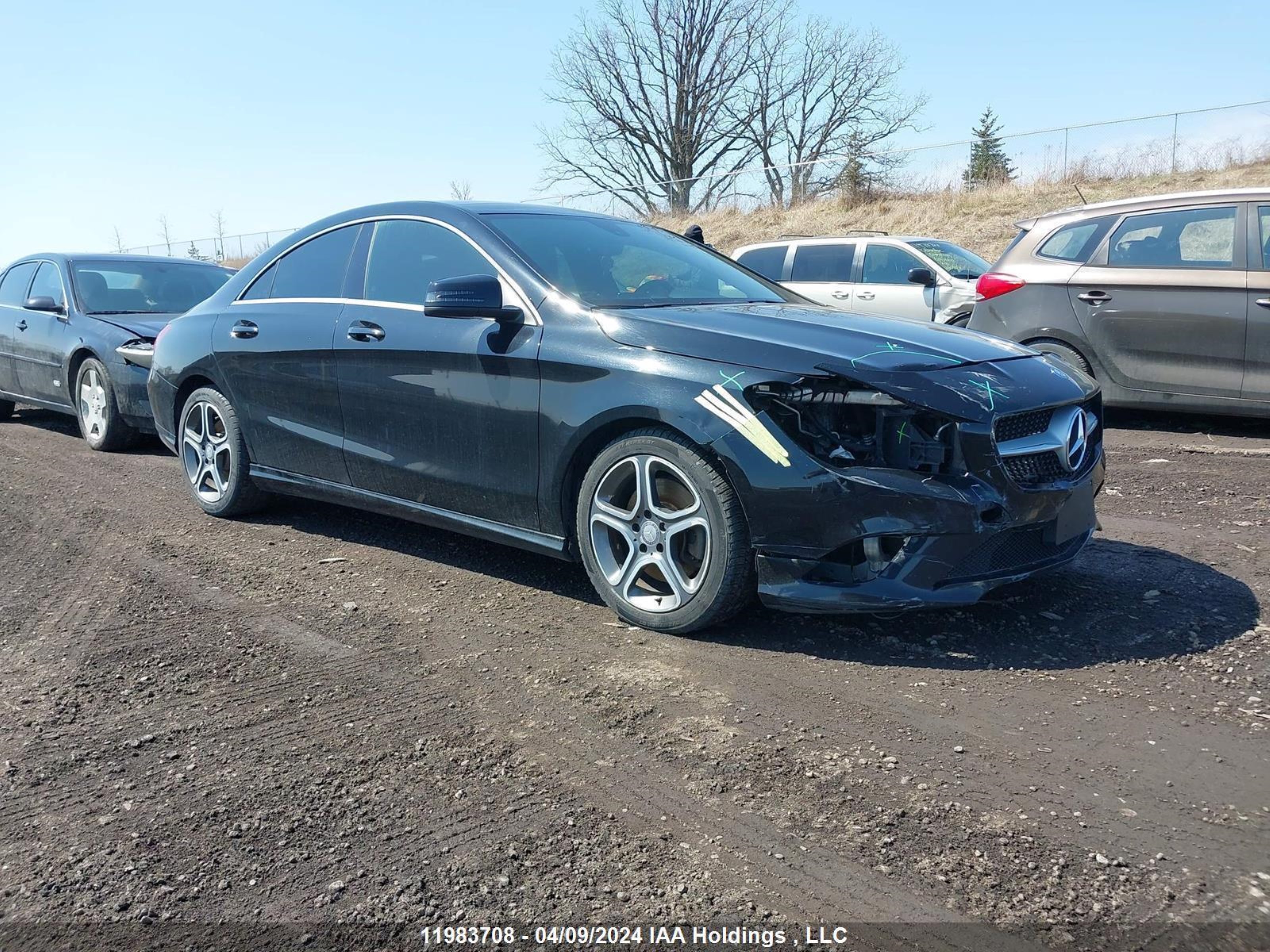 mercedes-benz cla-klasse 2014 wddsj4eb6en049436