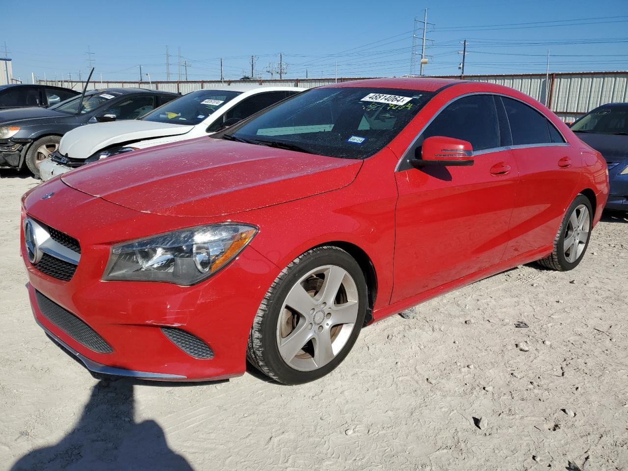 mercedes-benz cla-klasse 2017 wddsj4eb7hn500393